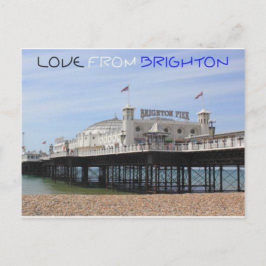 Carte Postale L'amour de Brighton (Devant)