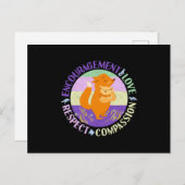 Carte Postale L'amour de grande sœur - Renforcement des liens en (Devant / Derrière)