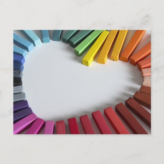 Carte Postale L'amour de la couleur (Devant)