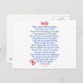 Carte Postale L'amour de la femme (Devant / Derrière)