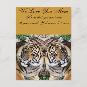 Carte Postale L'amour de la mère_