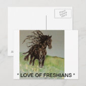 CARTE POSTALE L'AMOUR DES FRESHIANS (Devant / Derrière)