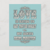 Carte Postale L'amour dit (Devant)