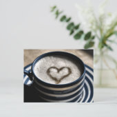 Carte Postale L'amour du café (Debout devant)