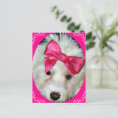 Carte Postale L'amour du chiot_ (Debout devant)