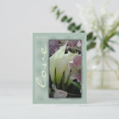 Carte Postale L'amour du lis blanc (Debout devant)