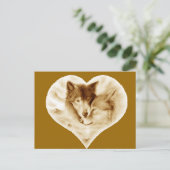 Carte Postale L'amour du loup (Debout devant)