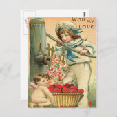 Carte Postale L'amour du marin (Devant / Derrière)