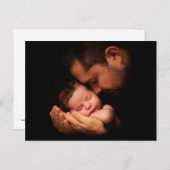 Carte Postale L'amour d'un père (Devant / Derrière)