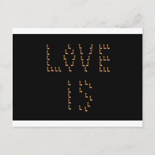 Carte Postale L'amour est