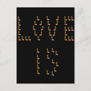Carte Postale L'amour est