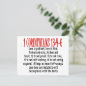 Carte Postale L'amour est (Debout devant)