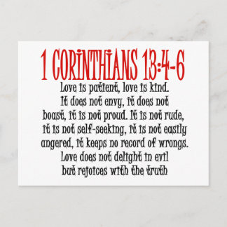 Carte Postale L'amour est