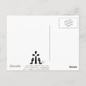 Carte Postale L'Amour Est... 1 Cor 13:6-7 (Dos)