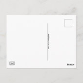 Carte Postale L'amour est amour LGBT+ Pride Arc en ciel (Dos)