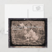 Carte Postale L'amour est aveugle, l'amitié ferme les yeux (Devant / Derrière)