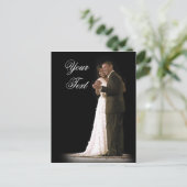 Carte Postale L'amour est dans l'air, Le premier couple dansant (Debout devant)