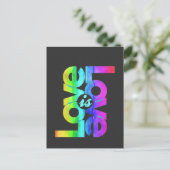 Carte Postale L'amour est l'amour (Debout devant)