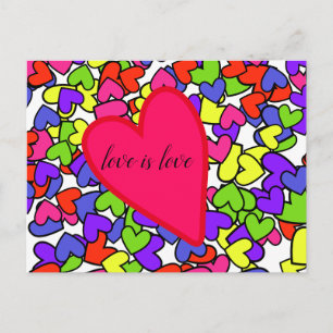 Carte Postale L'amour est l'amour