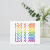 Carte Postale L'amour est l'amour Rétro (Debout devant)
