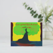 Carte Postale L'amour est patient (Debout devant)