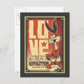 Carte Postale L'amour est une révolution (Devant / Derrière)