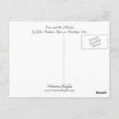 Carte Postale L'amour et le grand (Dos)