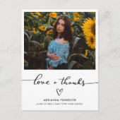 Carte Postale L'Amour Et Merci Écrit À La Main Mignonne Docteur (Devant)