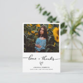 Carte Postale L'Amour Et Merci Écrit À La Main Mignonne Docteur (Debout devant)