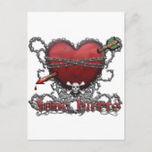 Carte Postale L'amour fait mal (Devant)