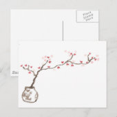 Carte Postale l'amour grandit (Devant / Derrière)