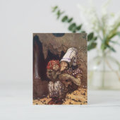 Carte Postale « L'amour maternel » de John Bauer (Debout devant)