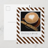 Carte Postale L'amour ne connaît pas de frontières (Devant / Derrière)