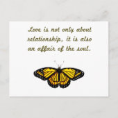 Carte Postale L'Amour N'Est Pas Seulement Une Relation (Devant)