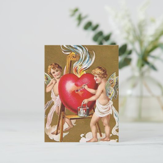 Carte Postale L'amour peint (Debout devant)