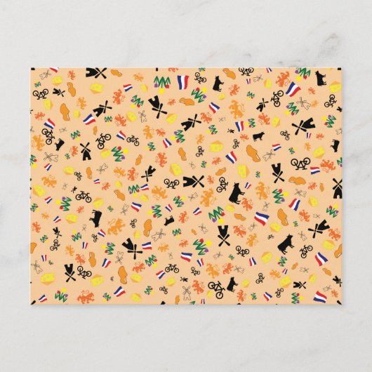 Carte Postale L'amour pour la Hollande (Devant)