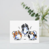 Carte Postale L'amour pour le Parti Poméranien (Debout devant)