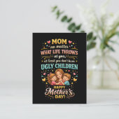 Carte Postale L'amour riant de maman (Debout devant)