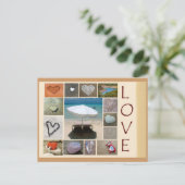 Carte Postale L'amour sur la plage (Debout devant)
