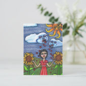 Carte Postale L'amour te fera grandir (Debout devant)