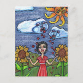 Carte Postale L'amour te fera grandir (Devant)