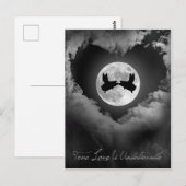 Carte Postale L'Amour Véritable Est Des Chiens Incroyables Qui V (Devant / Derrière)