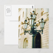 Carte Postale lampadaire espagnol (Devant / Derrière)
