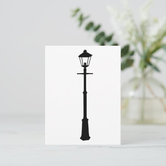Carte postale Lampe (Debout devant)