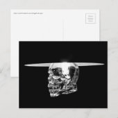 Carte Postale Lampe à crâne Lo Watt (Devant / Derrière)
