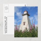 Carte Postale Lampe arrière de Leard - Île-du-Prince-Édouard (Devant / Derrière)