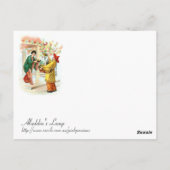 Carte Postale Lampe d'Aladdin (Dos)