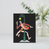 Carte Postale Lampe de rue pour homme en plastique (Debout devant)