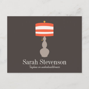 Carte postale Lampe de table