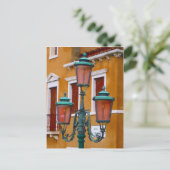 Carte Postale lampe de ventilation-poste (Debout devant)